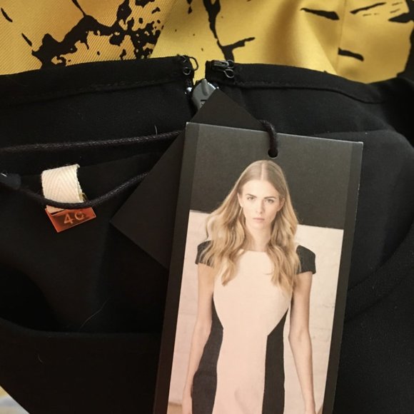 4C Anthropologie (4.Collective) Silk Dress – NWT - Picture 6 of 6